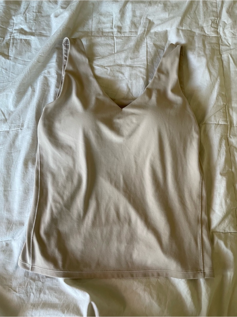 Uniqlo V-Neck Cropped Tank Top Size Large - Picture 4 of 6